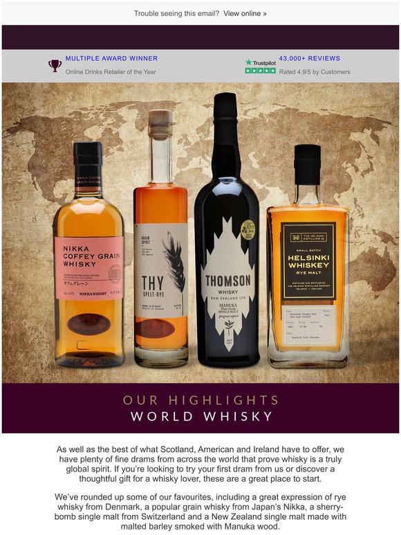 The Whisky Exchange: Ready To Dip Your Toe Into World Whisky? 