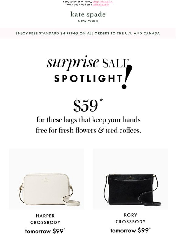 Kate Spade New York: SCORE: the $79 shoulder bag you'll wear on 