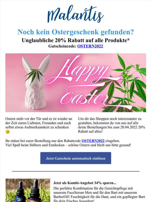 Malantis Newsletter  Ostern 2022 