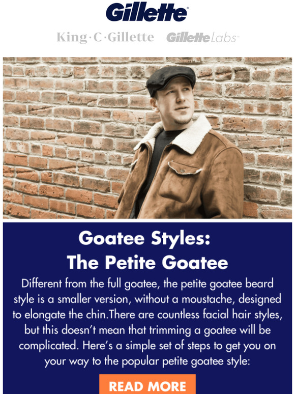 Gillette Goatee Styles The Petite Goatee Milled