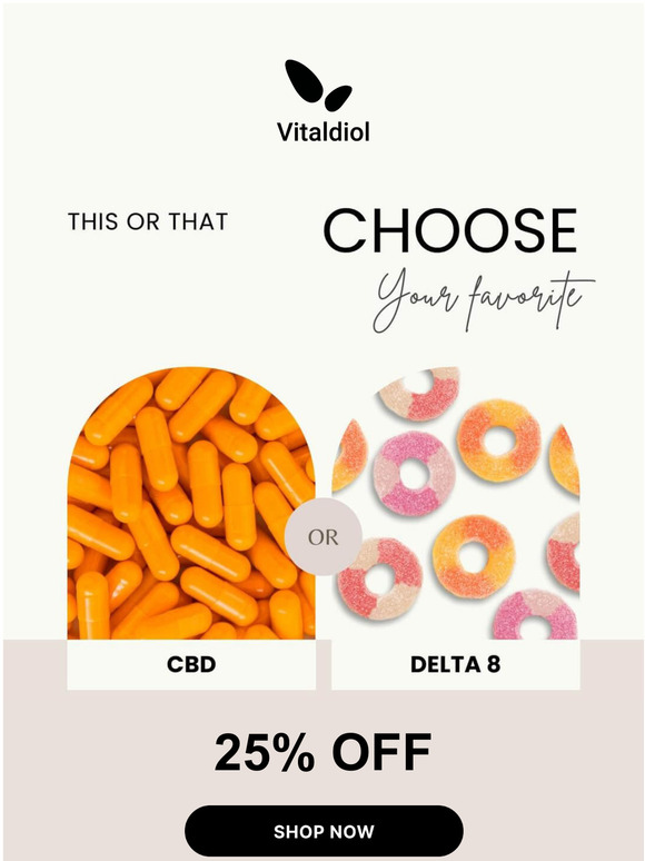 Choose Your Favorite! CBD vs Delta 8
