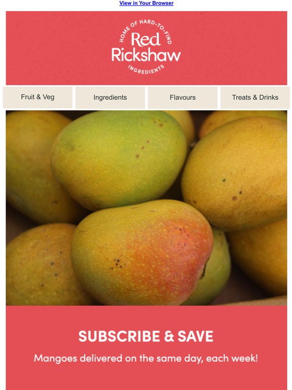 Want mangoes delivered FRESH every week? 