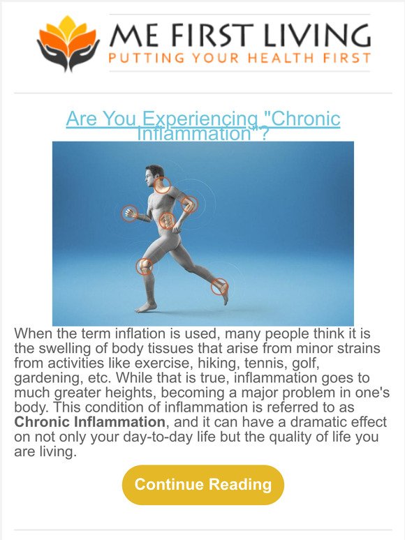 Chronic Vs. Acute Inflammation - Which Do You Have?