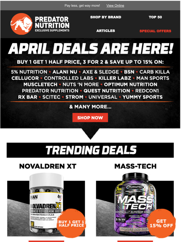 Predator Nutrition Oops.. Time to Clear the Warehouse Milled