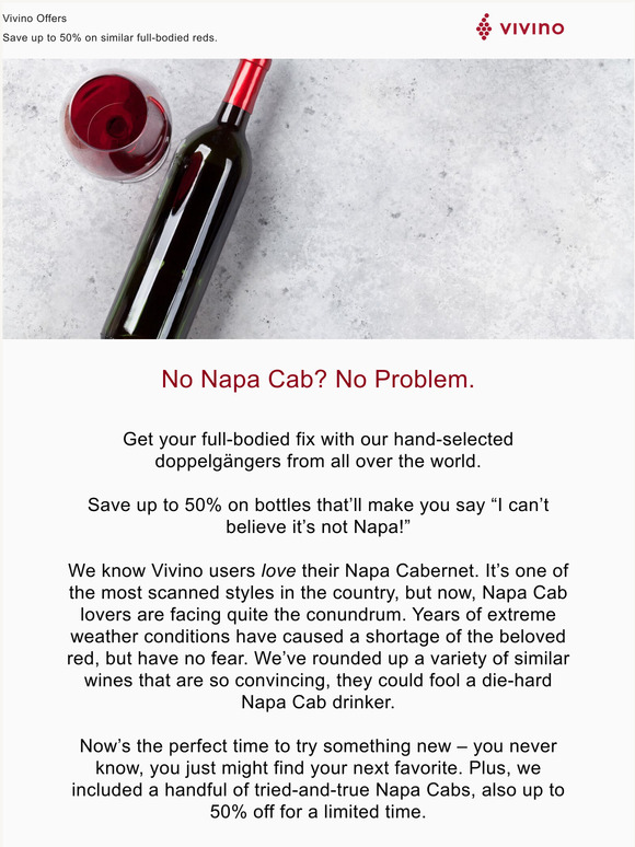 Vivino If you Napa Cab, youll love these even more Milled