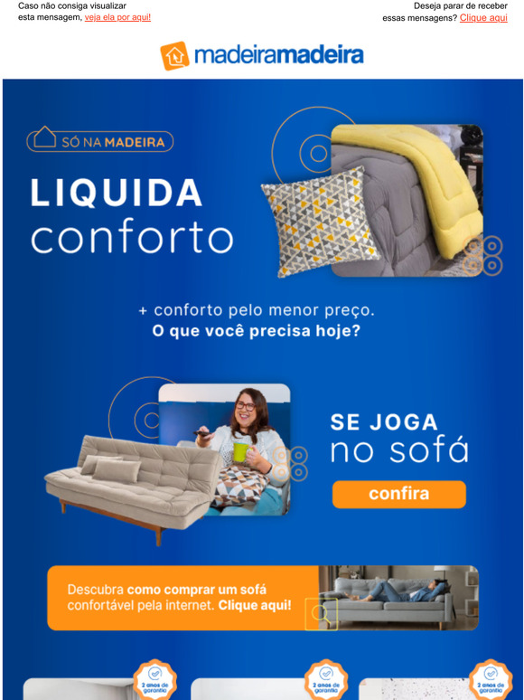 O lugar mais feliz,  onde tem conforto