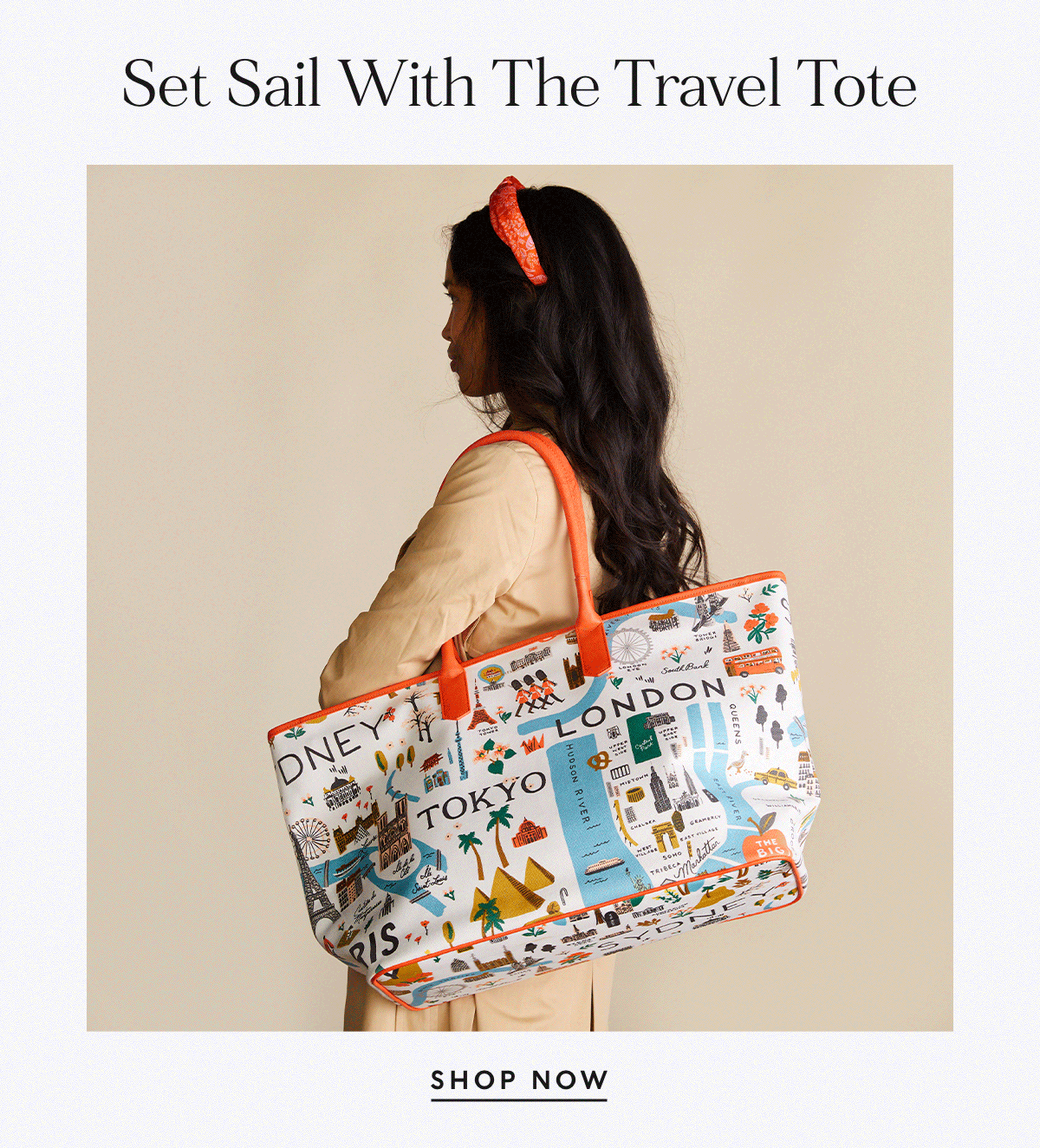 Rifle Paper Co. Introducing The Everyday Tote Milled
