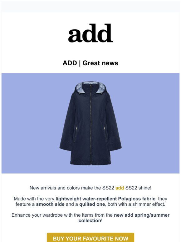 New women's clothing add 2022