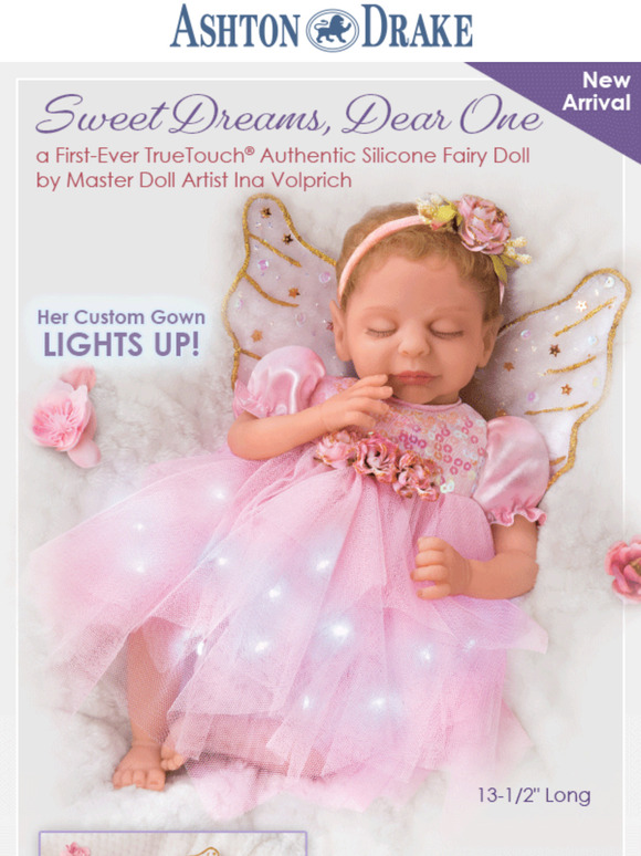 NEW ARRIVAL Baby Fairy Doll is Like a Blossoming Dream