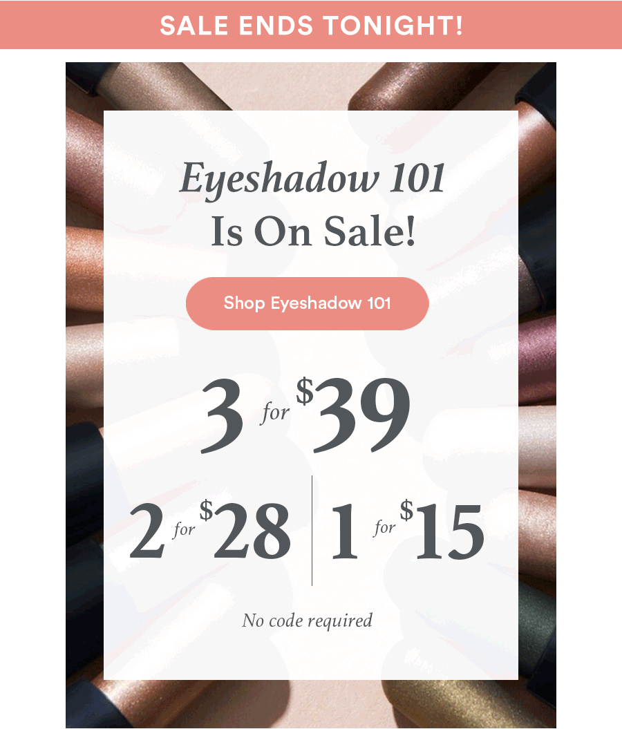 Eyeshadow 101 Is On Sale! | Shop Eyeshadow 101