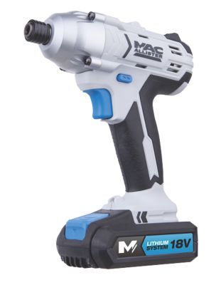 Mac Allister MSID18-Li 18V 1.5Ah Li-Ion   Cordless Impact Driver