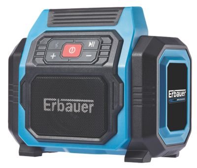 Erbauer ESP18-Li 18V Li-Ion EXT Cordless Bluetooth Speaker - Bare