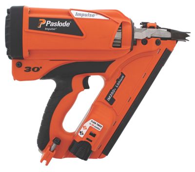 Paslode IM350+ 90mm 7.4V 2.1Ah Lithium   First Fix Cordless Gas Nail Gun