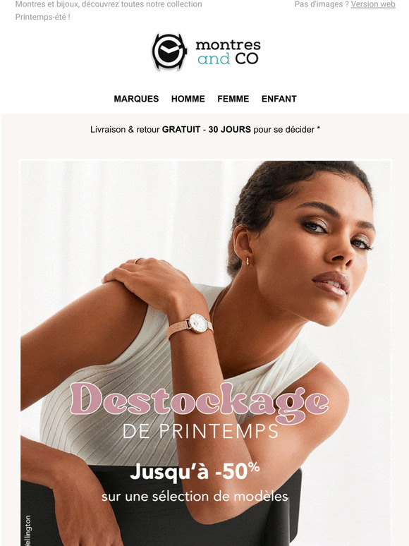 Destockage de Printemps ! 