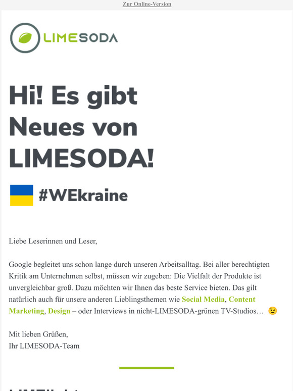 Googeln Sie mit uns!
