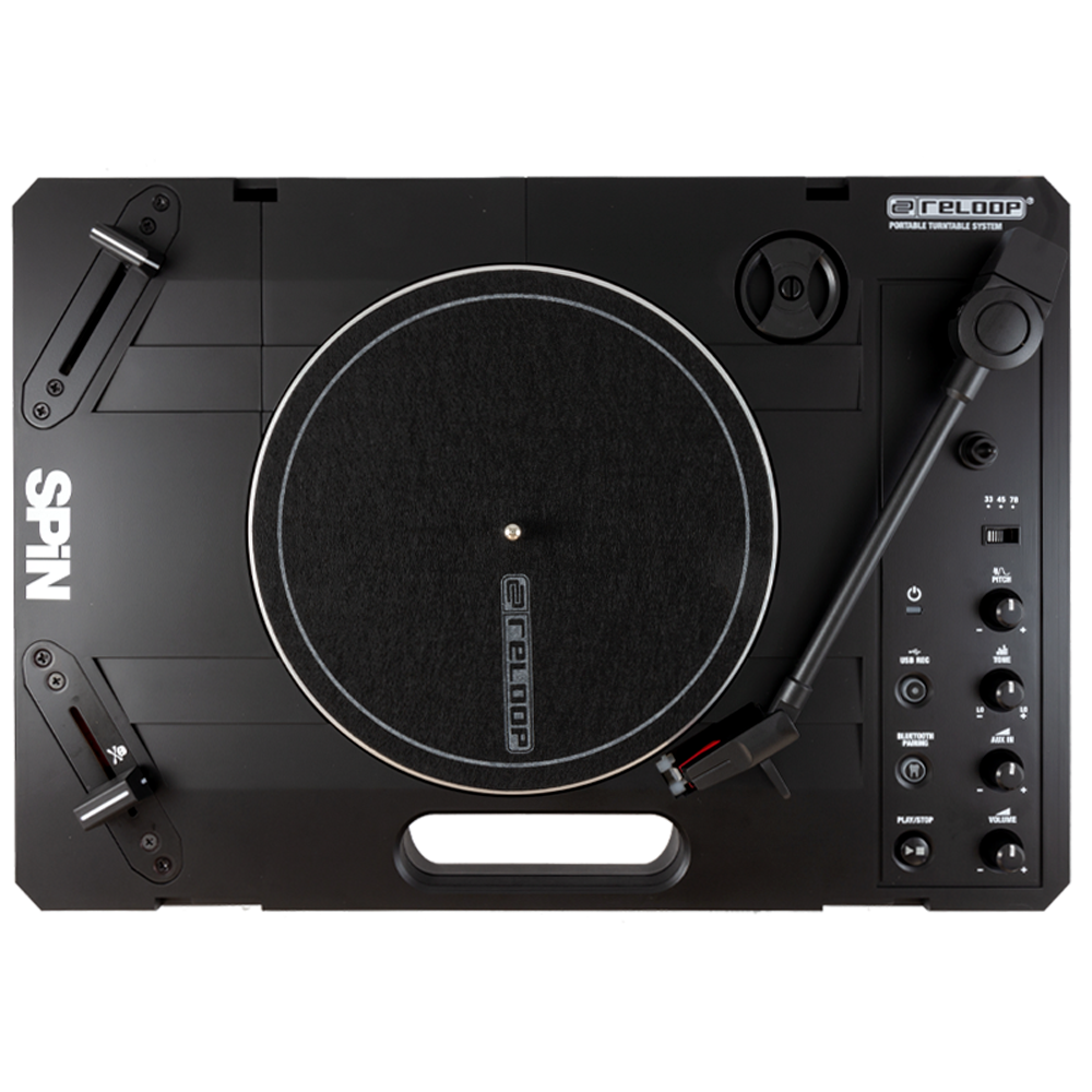 Open Format: NEW! RELOOP SPIN TURNTABLES IN LIMITED BLACK NOW