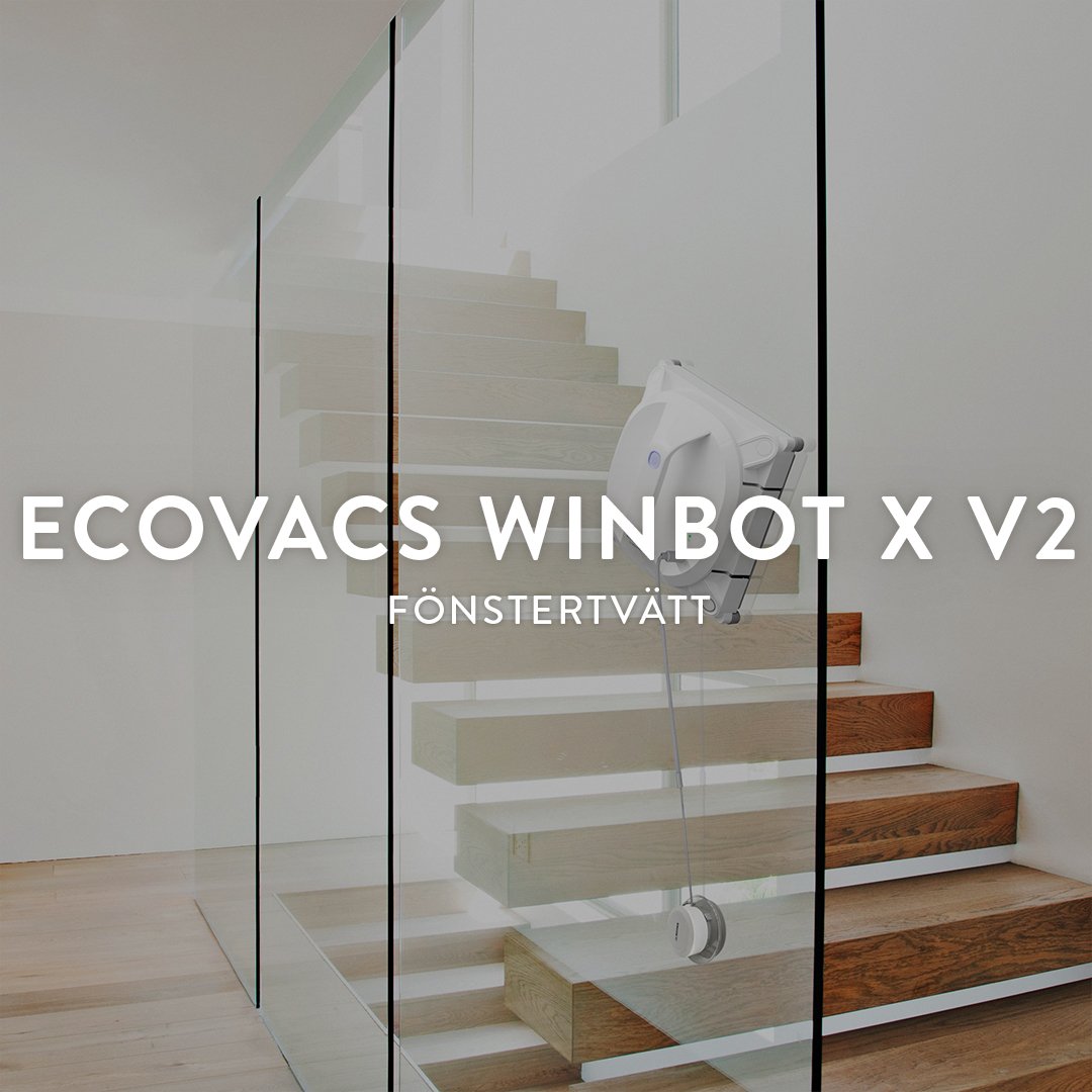 Ecovacs Winbot X v2 Fönstertvätt