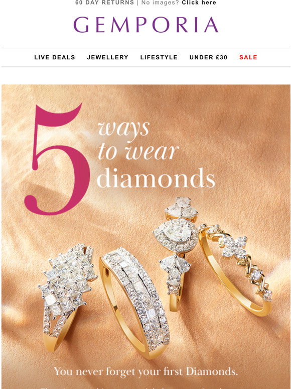 Gemporia Diamonds are essential! Milled