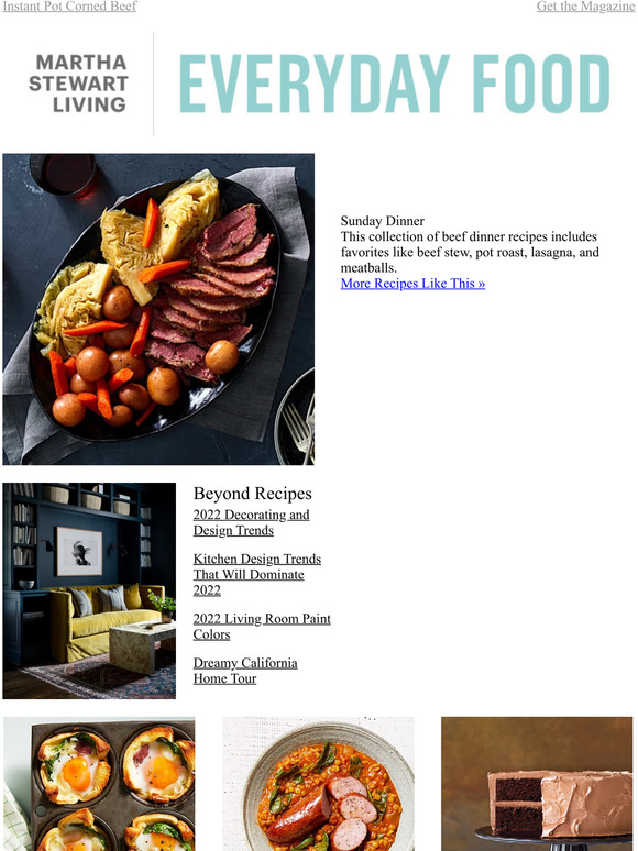 Martha Stewart Instant Pot Corned Beef and Cabbage Milled