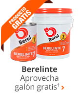 Berelinte - Aprovecha galón gratis†
