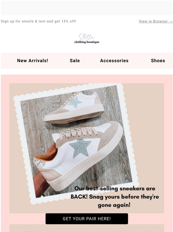 Top-Selling Sneakers Are Back - Get Yours Before They're Gone For Good!