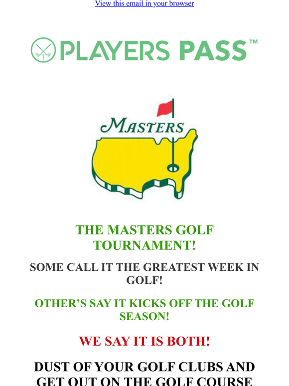 Masters Week can Tiger win?