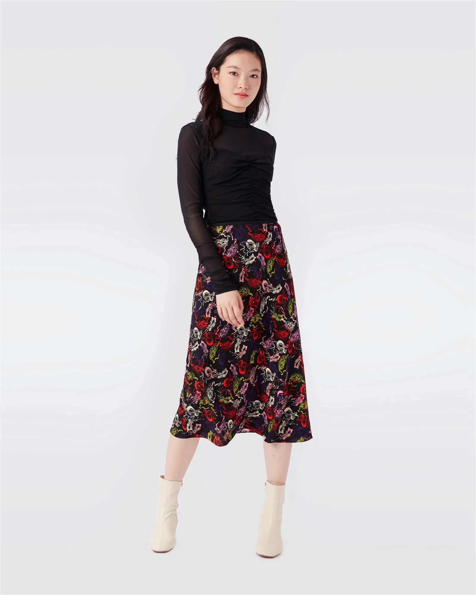 Image of Mae Midi Skirt