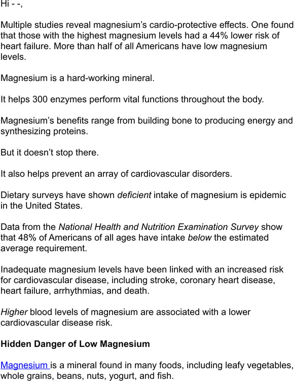 A Practical Guide To Social Security Disability Magnesium is a key