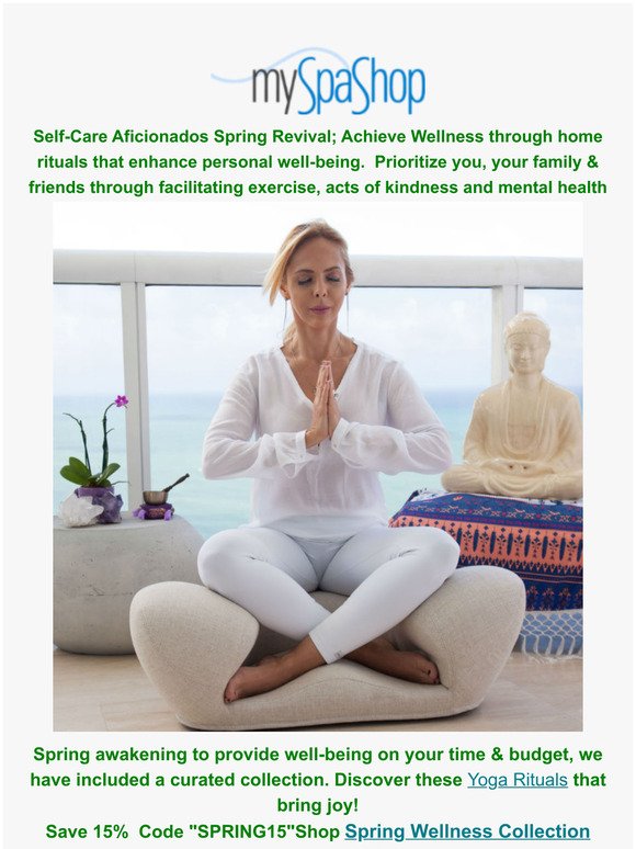 Spring Revival with Home Wellness Self-Care 
