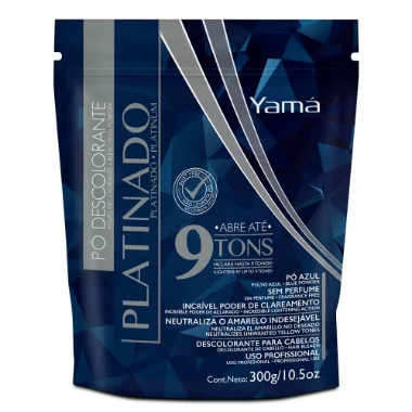 Pó Descolorante Yamá Platinado Refil  300g