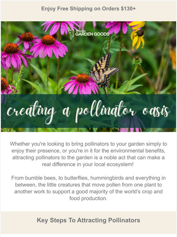 Garden Goods Direct: Creating a Pollinator Haven in Your Backyard | Milled