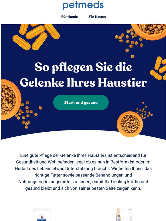Die Gelenkgesundheit Ihres Haustiers hat Prioritt