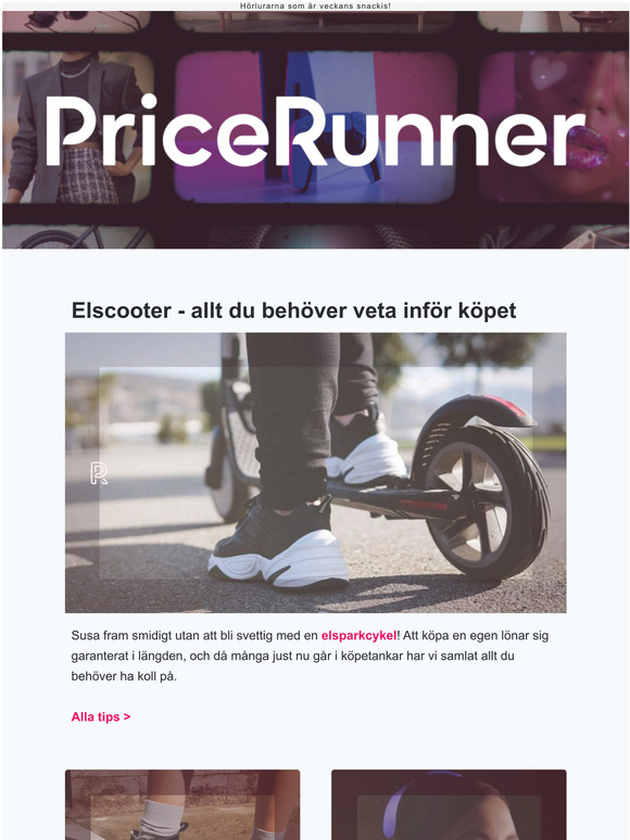 Veckans topplista: Elscooter | Vrsneakers | Dyson Zone
