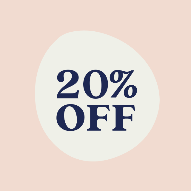 Take 20% off!