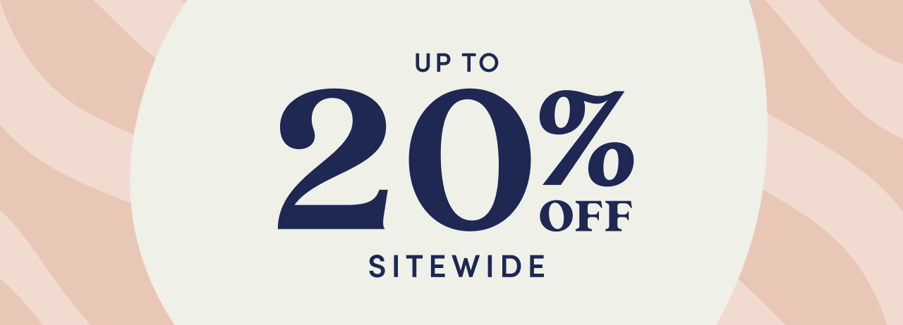 Easter Sale on NOW with up to 20% off sitewide!