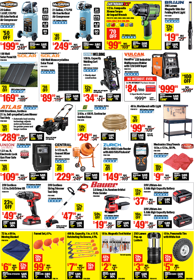 30% Off THRU Sunday 12/20/20 – Harbor Freight Coupons