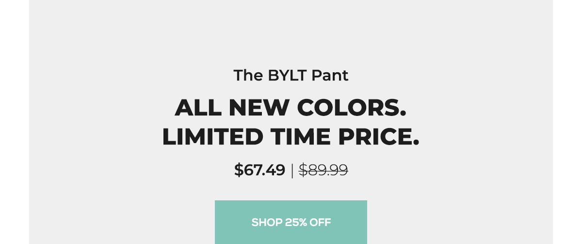 BYLT Pant