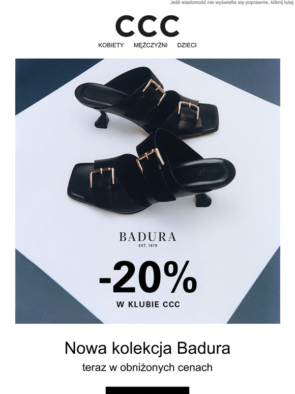 OKAZJA Badura -20%