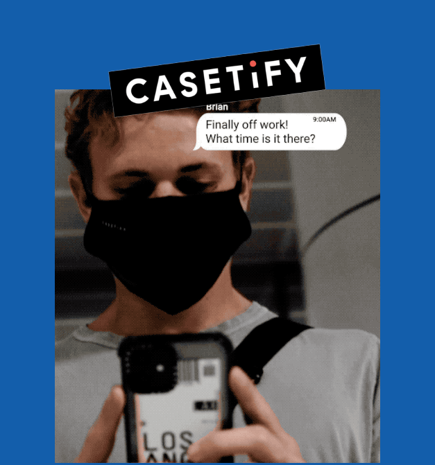 Casetify Stay Safe at Home, and Stay Connected at Heart Milled