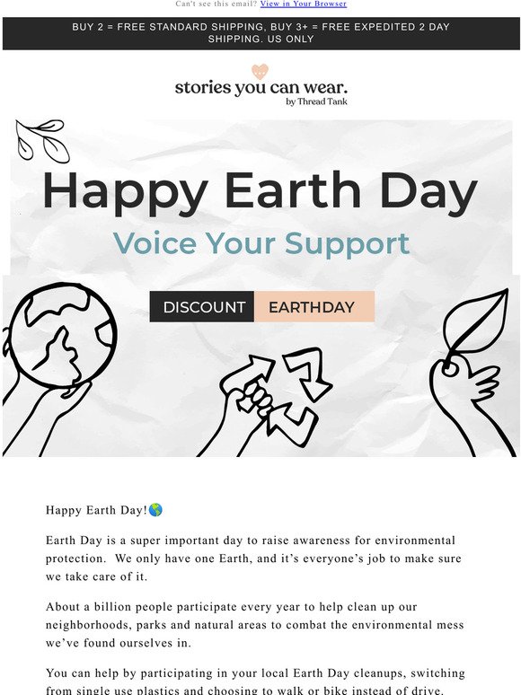 Support Earth Day