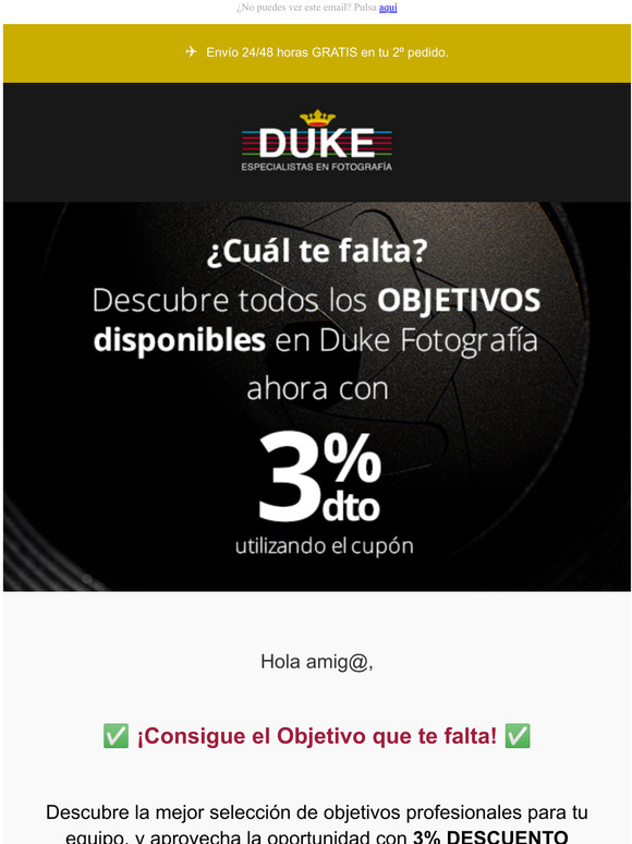  Consigue el Objetivo que te falta!  --> 3% DTO + 0% Inters