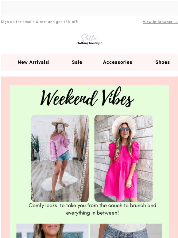 Weekend Vibes: Shopping & Chill