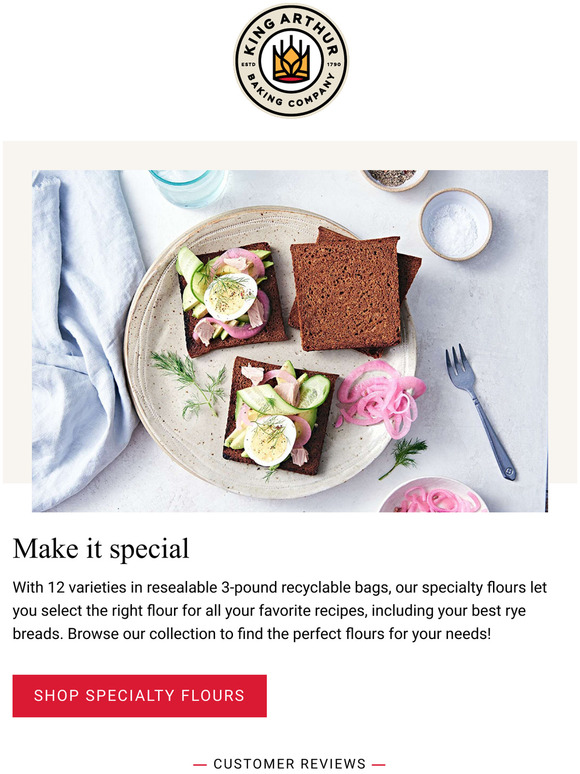 King Arthur Baking Company MustTry Rye Flours Milled