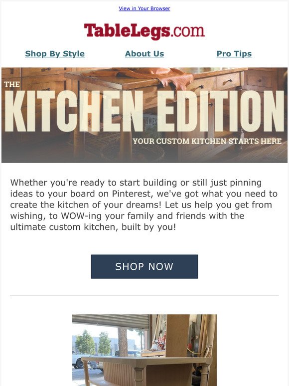 Your Custom Kitchen Starts Here 