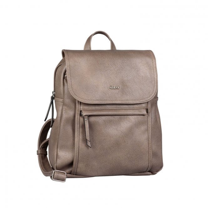 Mina 7978-21 Classic Backpack in Taupe