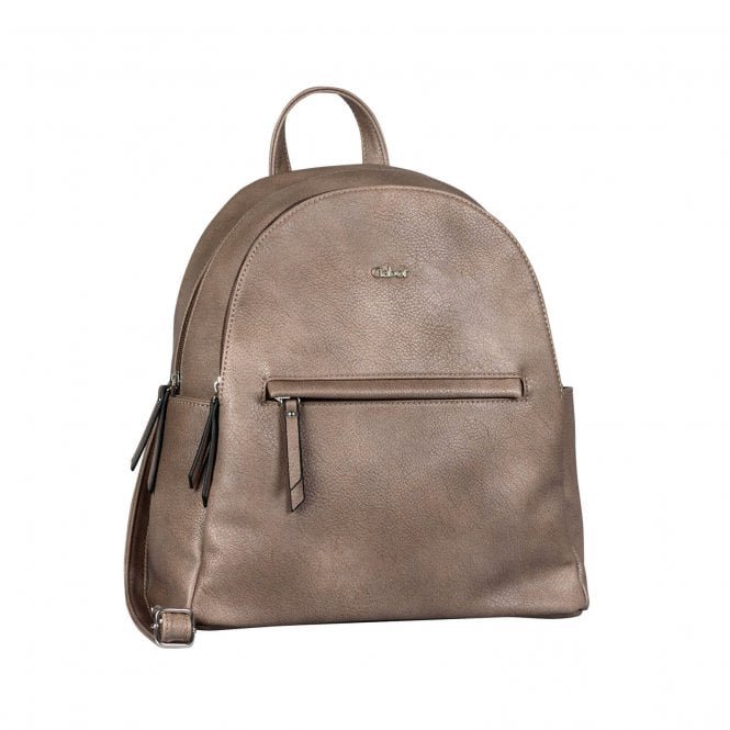 Mina 7981-21 Classic Backpack in Taupe