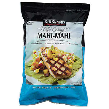 Kirkland Signature Wild Pacific Mahi-Mahi, Boneless Skinless, 3 lbs