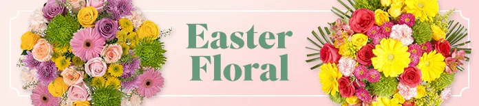 Easter Floral - Floral Banner