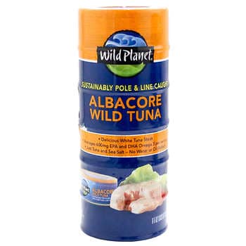 Wild Planet Albacore Wild Tuna, 5 oz, 6-Count