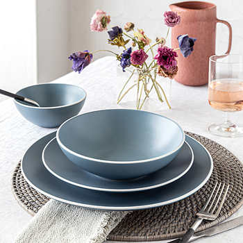 Overandback House 16-Piece Dinnerware Set